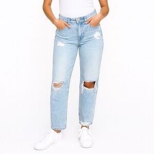 American Eagle Outfitters Light Blue Boyfriend Jeans